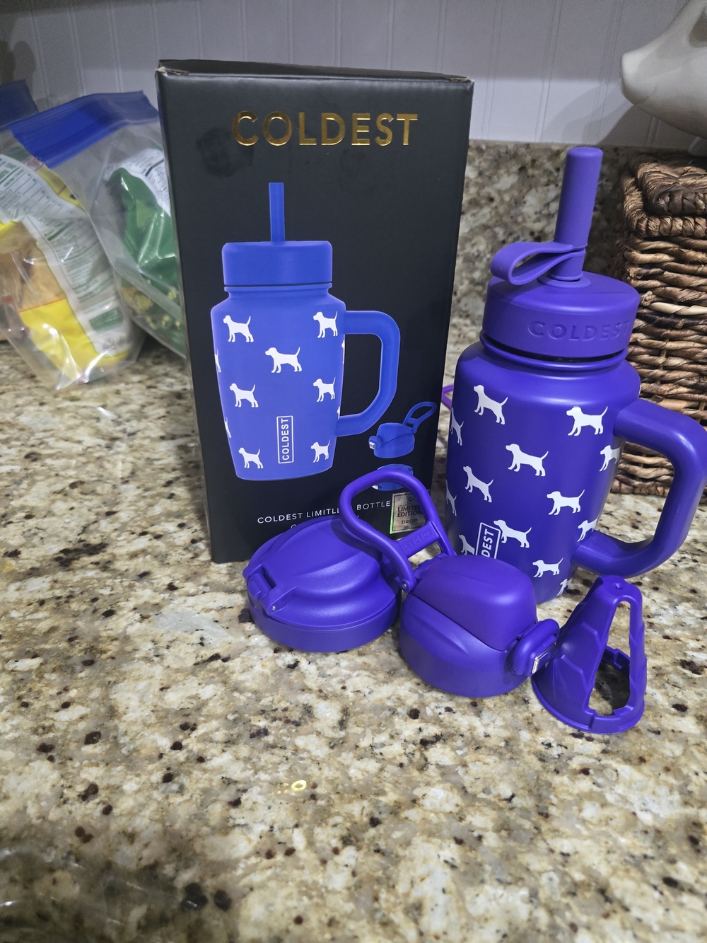 Coldest Limitless Ultra Insulated Water Bottle - Purple - Picture 2 of 2